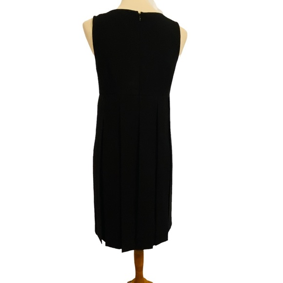Cabi Black Crepe Flapper Style Dress Empire Waist Style # 236 Womens Sz 4 - Picture 6 of 12